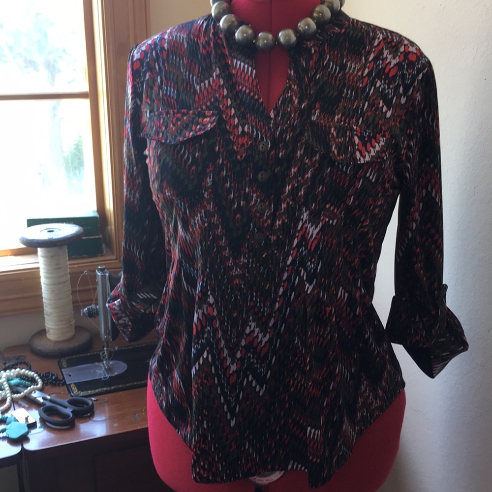 Patterned blouse